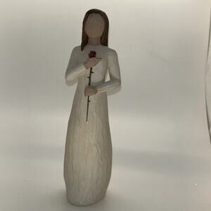 Vintage Willow Tree Joy & Love Figurines Susan Lordi 2003 Demdaco 9" Tall
